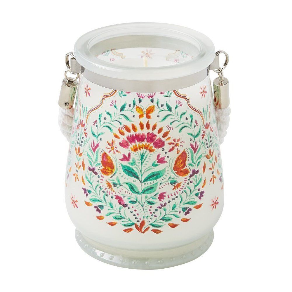 The Pioneer Woman Folk Geo 16-Ounce Citronella Outdoor Lantern Candle - Picture 2 of 4